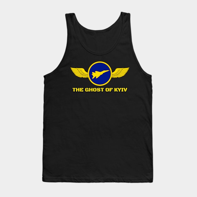 The Ghost Of Kyiv Tank Top by Do'vans